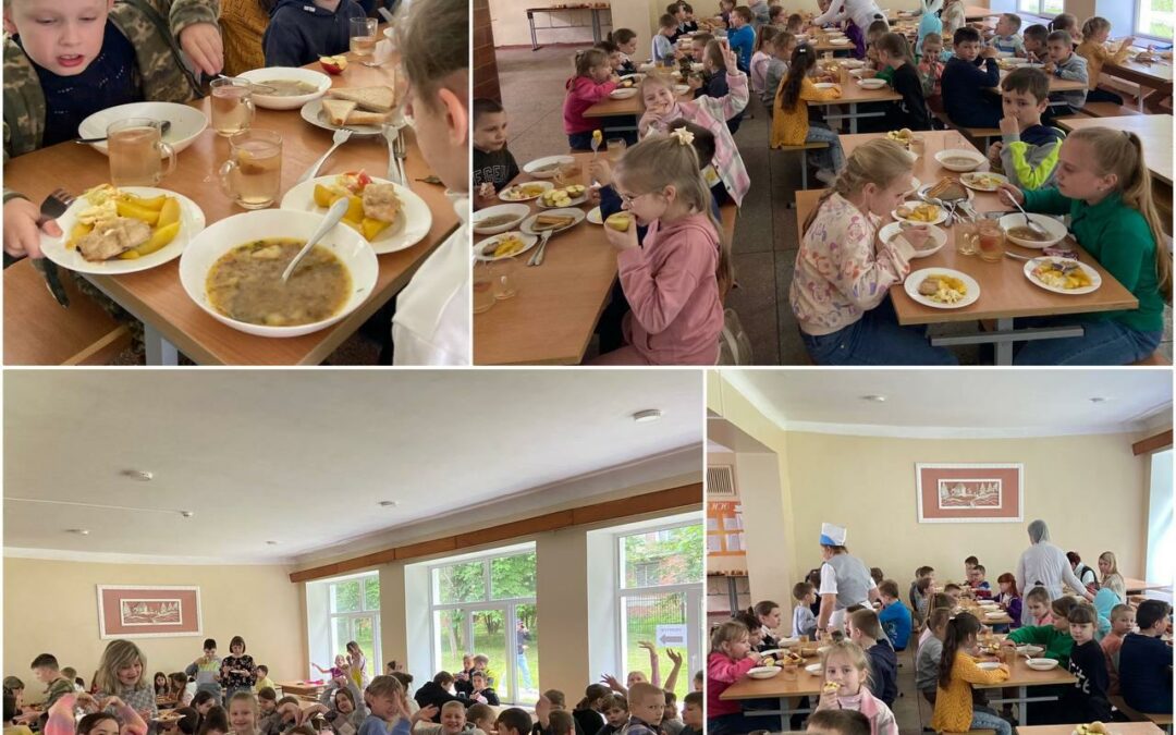 Équipement de la cuisine de l’école secondaire de Chernihiv