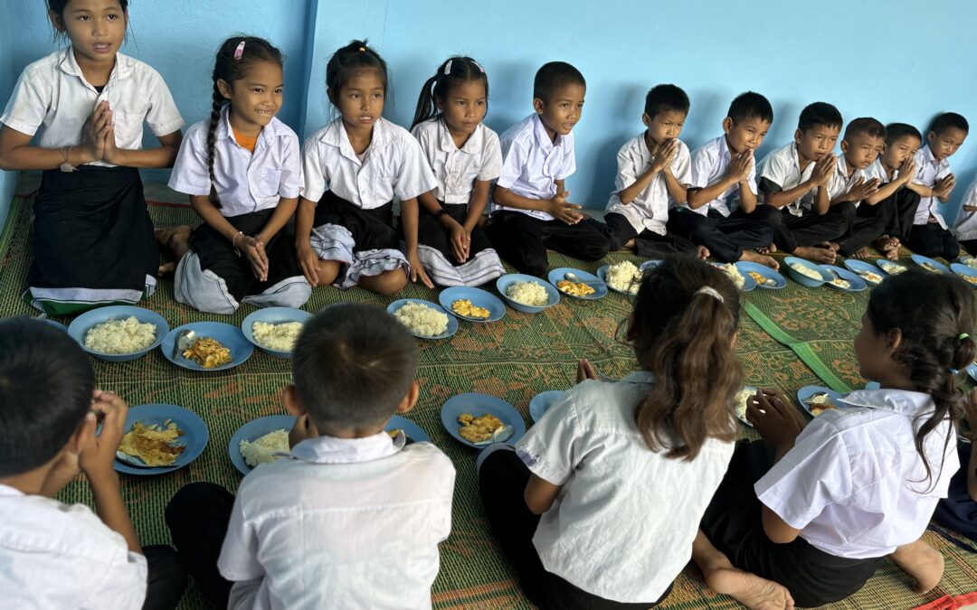 Construction d’une cantine scolaire au Laos